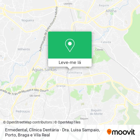 Ermedental, Clínica Dentária - Dra. Luisa Sampaio mapa