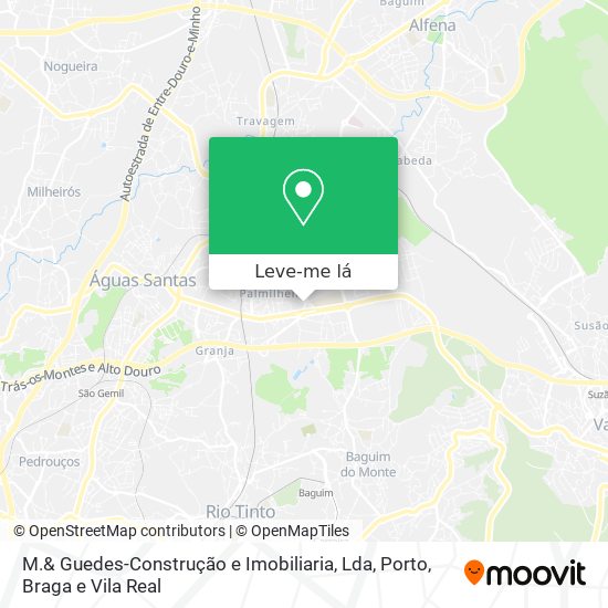 M.& Guedes-Construção e Imobiliaria, Lda mapa