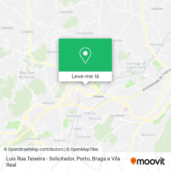 Luis Rua Teixeira - Solicitador mapa