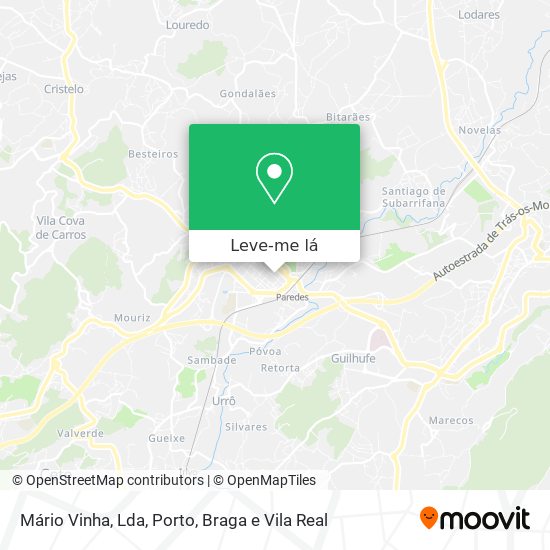 Mário Vinha, Lda mapa