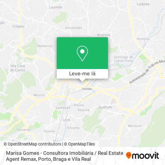 Marisa Gomes - Consultora Imobiliária / Real Estate Agent Remax mapa