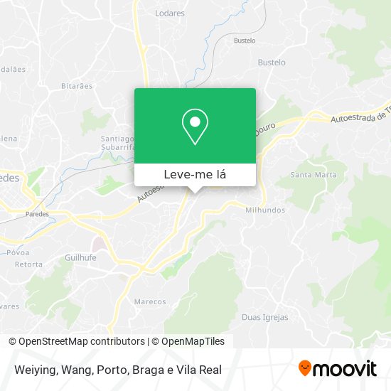 Weiying, Wang mapa