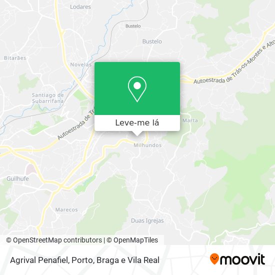 Agrival Penafiel mapa