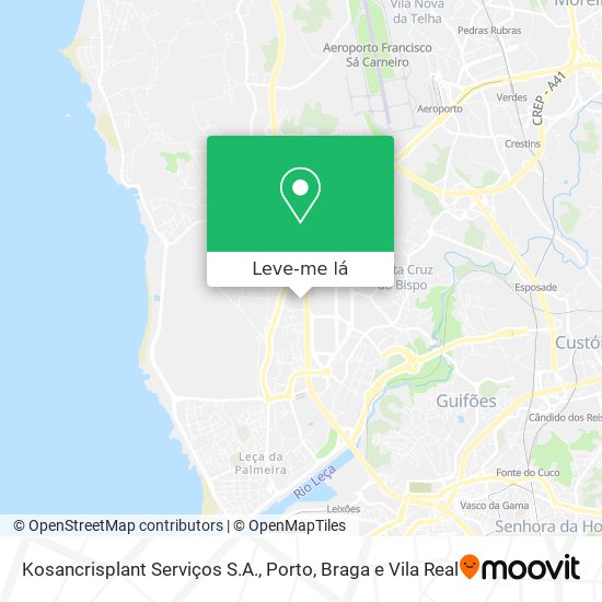 Kosancrisplant Serviços S.A. mapa