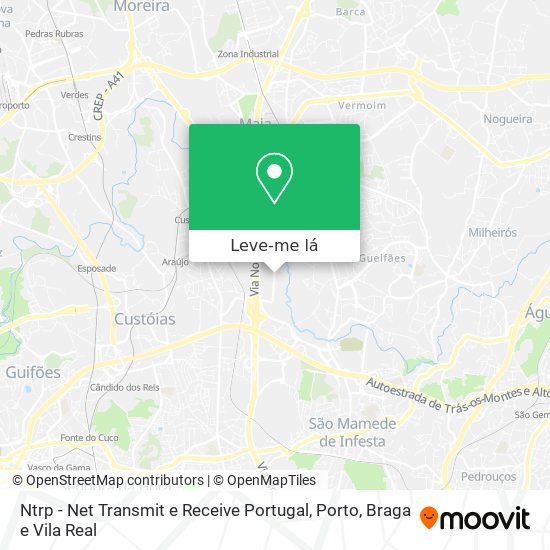 Ntrp - Net Transmit e Receive Portugal mapa