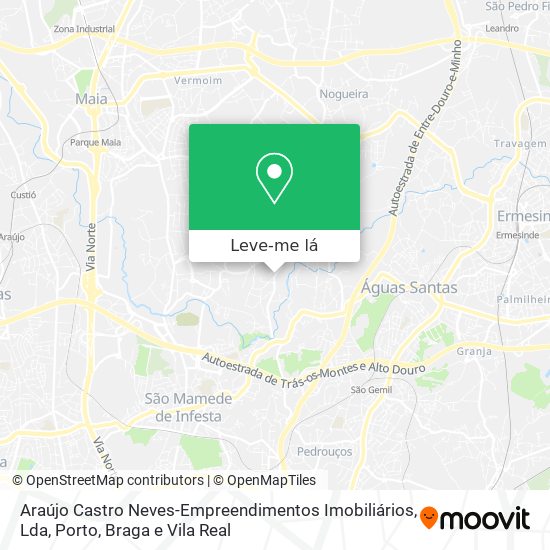Araújo Castro Neves-Empreendimentos Imobiliários, Lda mapa