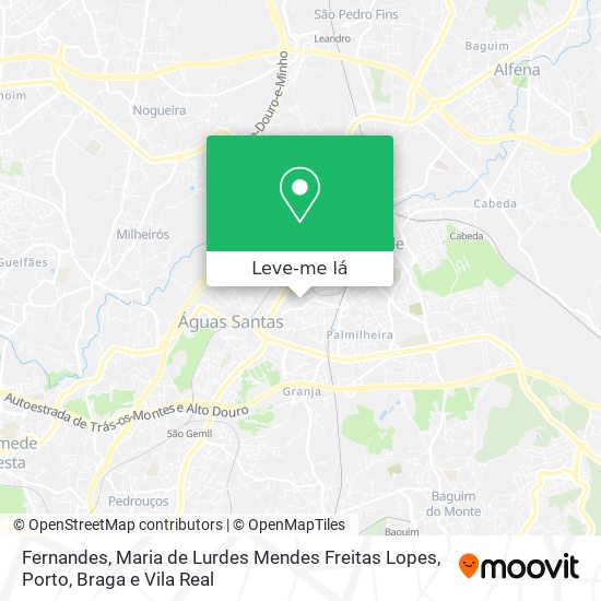 Fernandes, Maria de Lurdes Mendes Freitas Lopes mapa