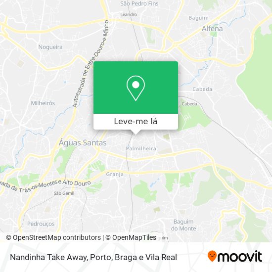 Nandinha Take Away mapa