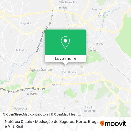 Natércia & Luís - Mediação de Seguros mapa