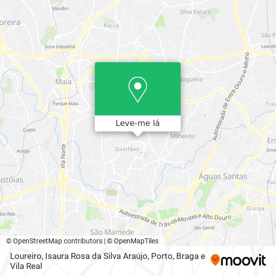 Loureiro, Isaura Rosa da Silva Araújo mapa