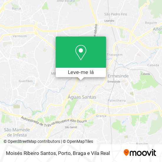 Moisés Ribeiro Santos mapa