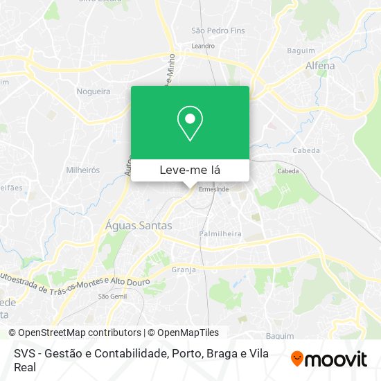 SVS - Gestão e Contabilidade mapa