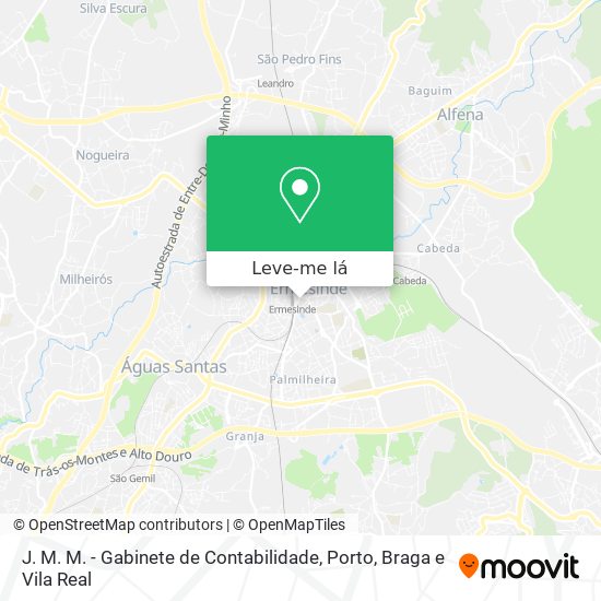 J. M. M. - Gabinete de Contabilidade mapa