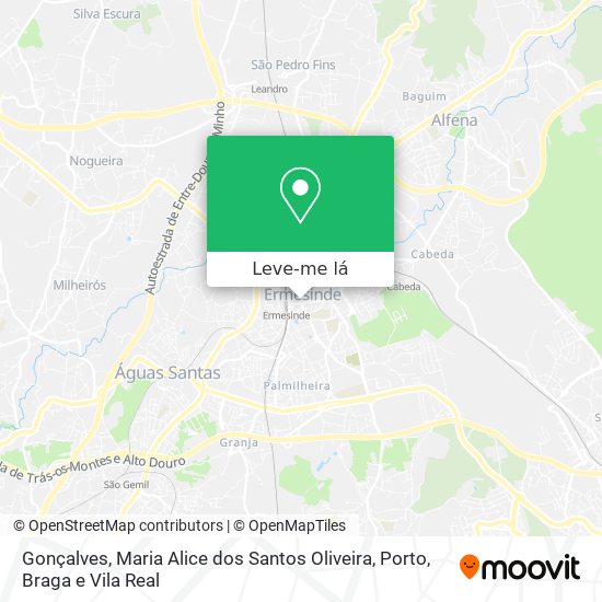 Gonçalves, Maria Alice dos Santos Oliveira mapa