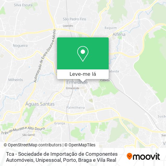 Tca - Sociedade de Importação de Componentes Automóveis, Unipessoal mapa