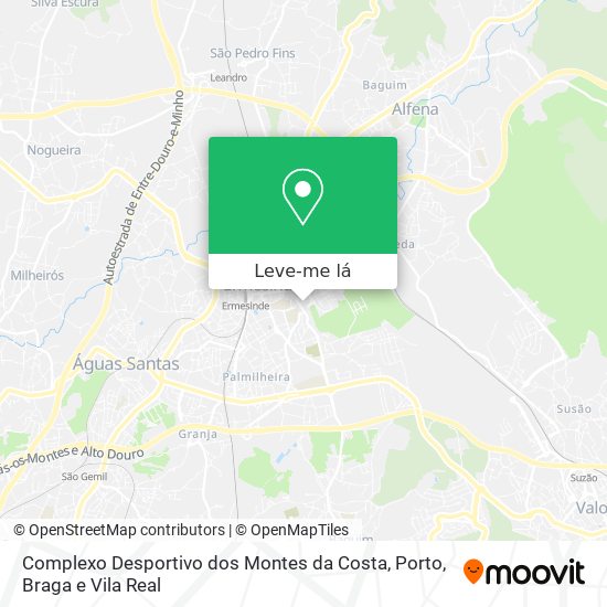 Complexo Desportivo dos Montes da Costa mapa