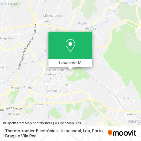 Thermofrontier-Electrónica, Unipessoal, Lda mapa