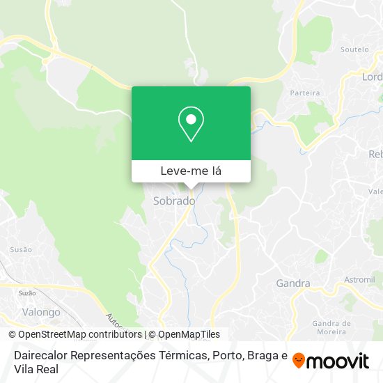 Dairecalor Representações Térmicas mapa