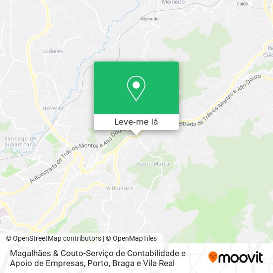 Magalhães & Couto-Serviço de Contabilidade e Apoio de Empresas mapa