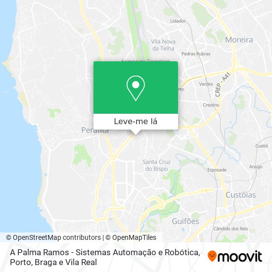 A Palma Ramos - Sistemas Automação e Robótica mapa