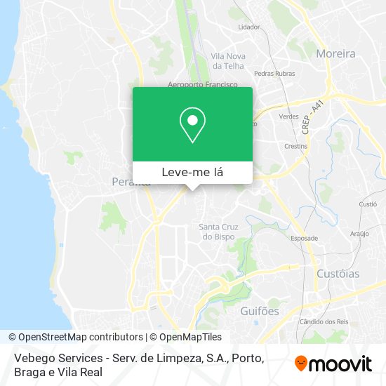 Vebego Services - Serv. de Limpeza, S.A. mapa