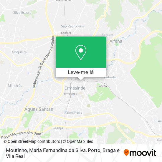 Moutinho, Maria Fernandina da Silva mapa