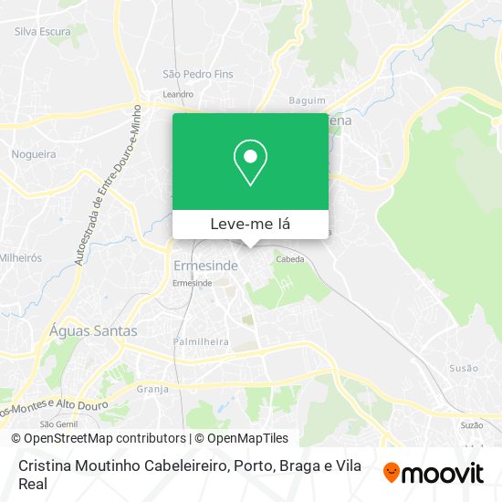 Cristina Moutinho Cabeleireiro mapa