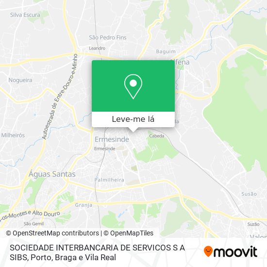 SOCIEDADE INTERBANCARIA DE SERVICOS S A SIBS mapa