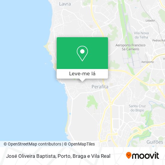 José Oliveira Baptista mapa