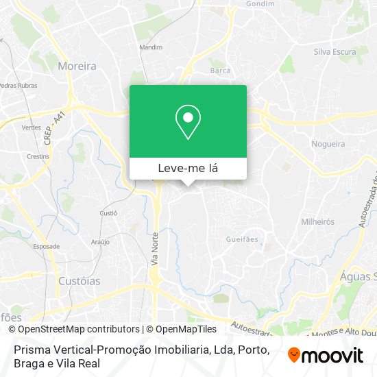 Prisma Vertical-Promoção Imobiliaria, Lda mapa