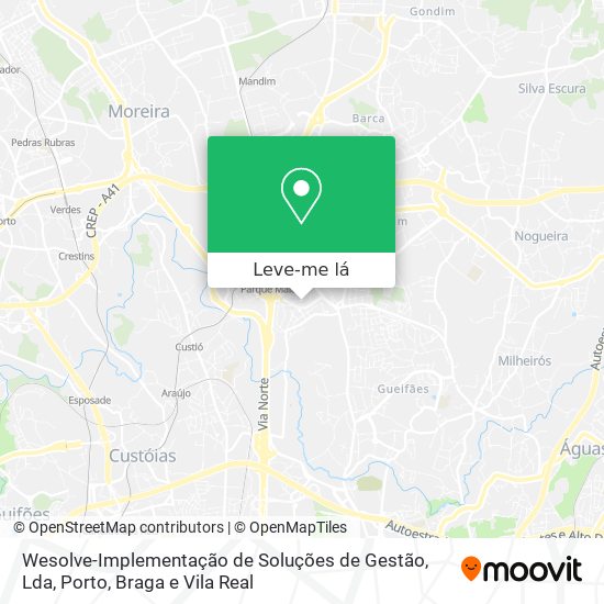 Wesolve-Implementação de Soluções de Gestão, Lda mapa