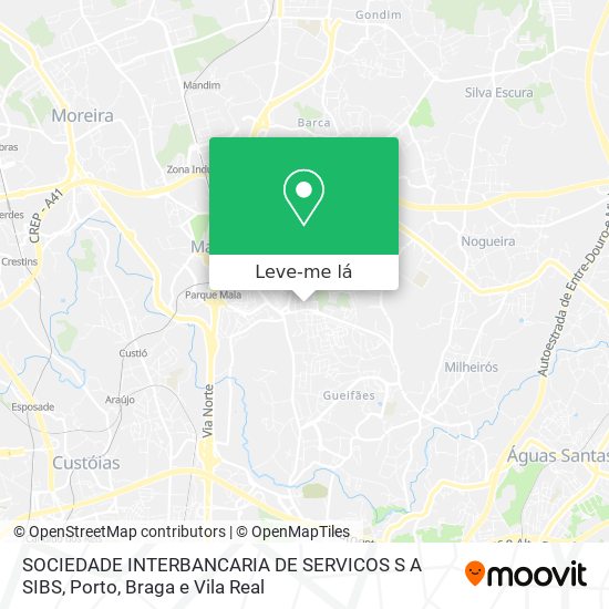 SOCIEDADE INTERBANCARIA DE SERVICOS S A SIBS mapa