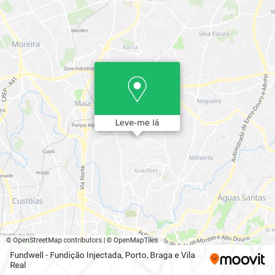 Fundwell - Fundição Injectada mapa
