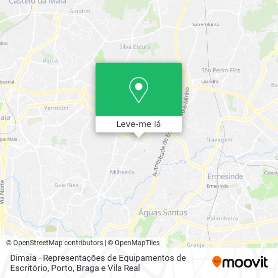 Dimaia - Representações de Equipamentos de Escritório mapa