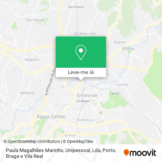 Paula Magalhães Marinho, Unipessoal, Lda mapa