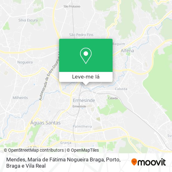 Mendes, Maria de Fátima Nogueira Braga mapa