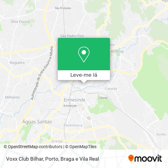 Voxx Club Bilhar mapa