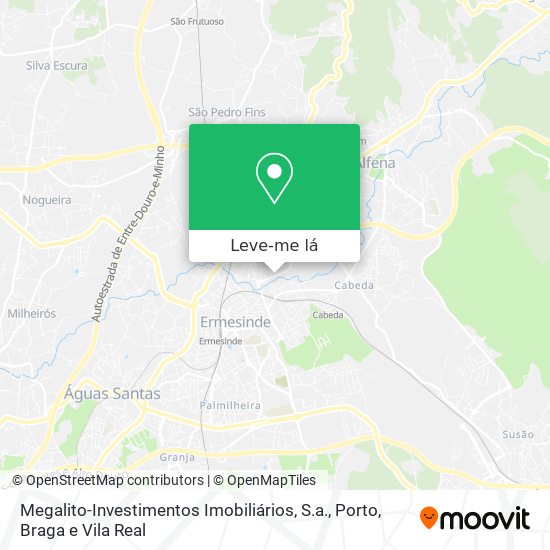 Megalito-Investimentos Imobiliários, S.a. mapa