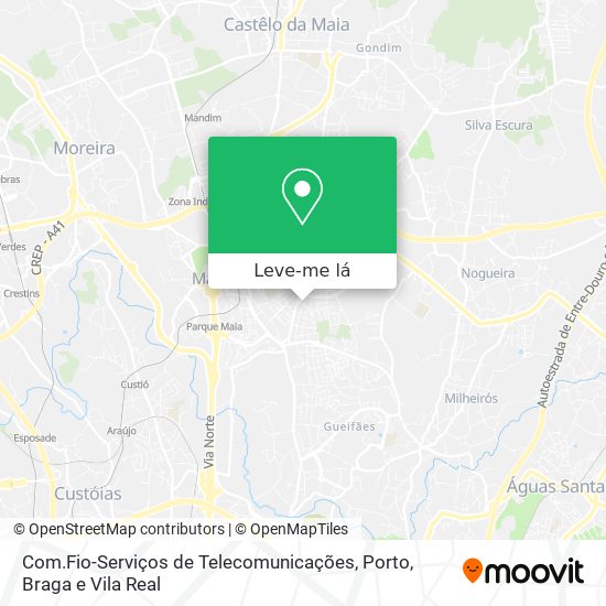 Com.Fio-Serviços de Telecomunicações mapa