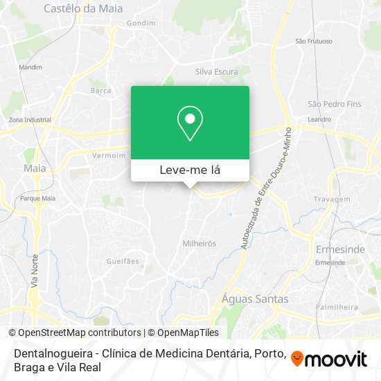 Dentalnogueira - Clínica de Medicina Dentária mapa