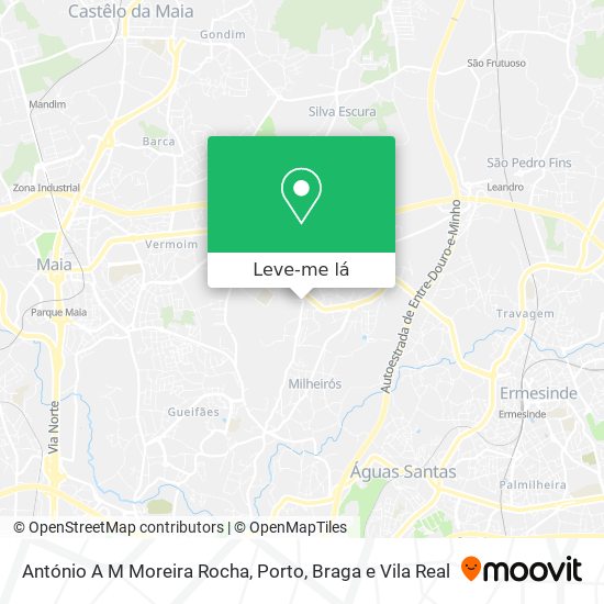 António A M Moreira Rocha mapa