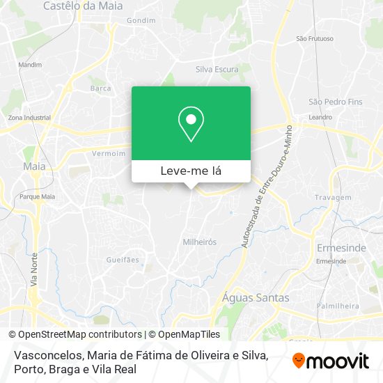 Vasconcelos, Maria de Fátima de Oliveira e Silva mapa