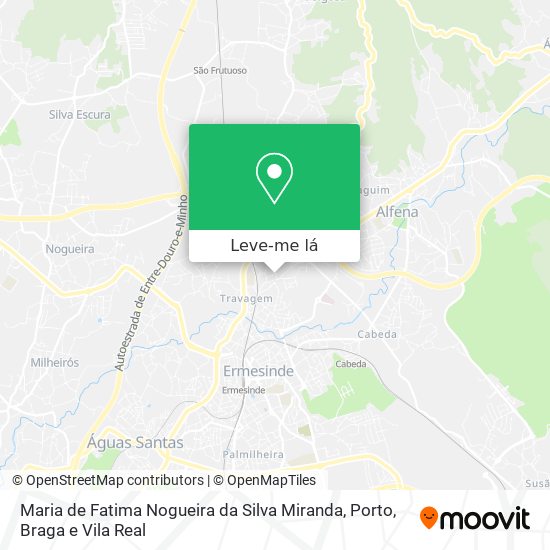 Maria de Fatima Nogueira da Silva Miranda mapa