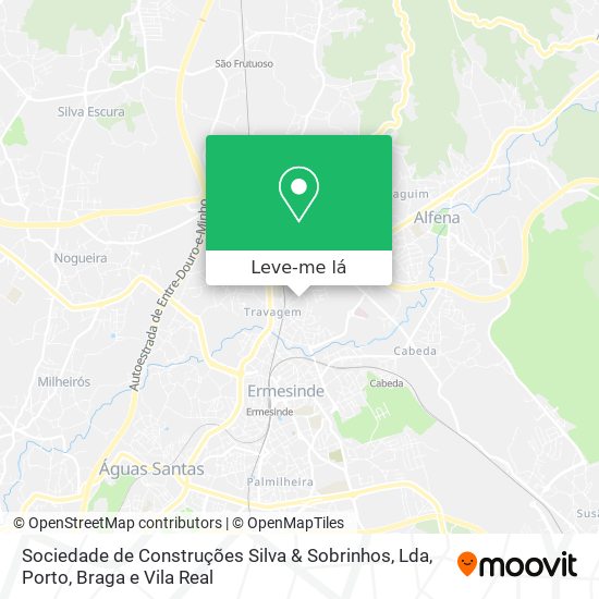 Sociedade de Construções Silva & Sobrinhos, Lda mapa