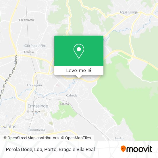 Perola Doce, Lda mapa