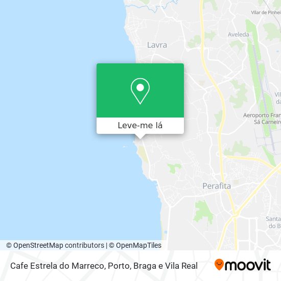 Cafe Estrela do Marreco mapa