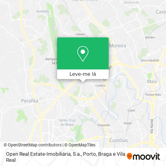 Open Real Estate-Imobiliária, S.a. mapa