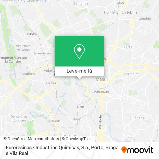 Euroresinas - Indústrias Quimicas, S.a. mapa