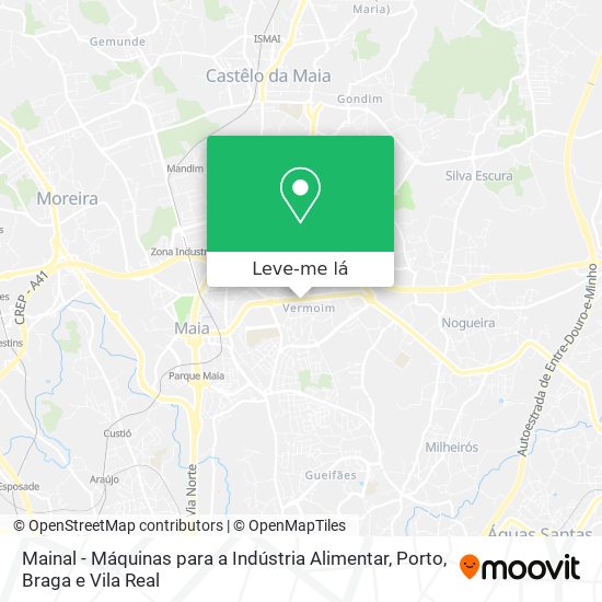 Mainal - Máquinas para a Indústria Alimentar mapa