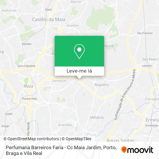 Perfumaria Barreiros Faria - Cc Maia Jardim mapa